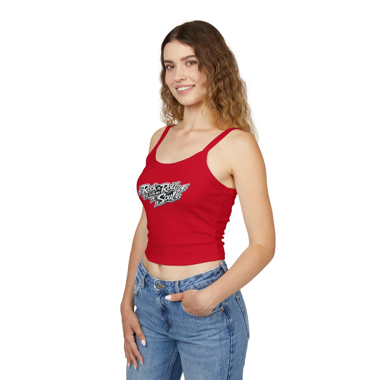 Rock & Roll Is In My Soul Spaghetti Tank