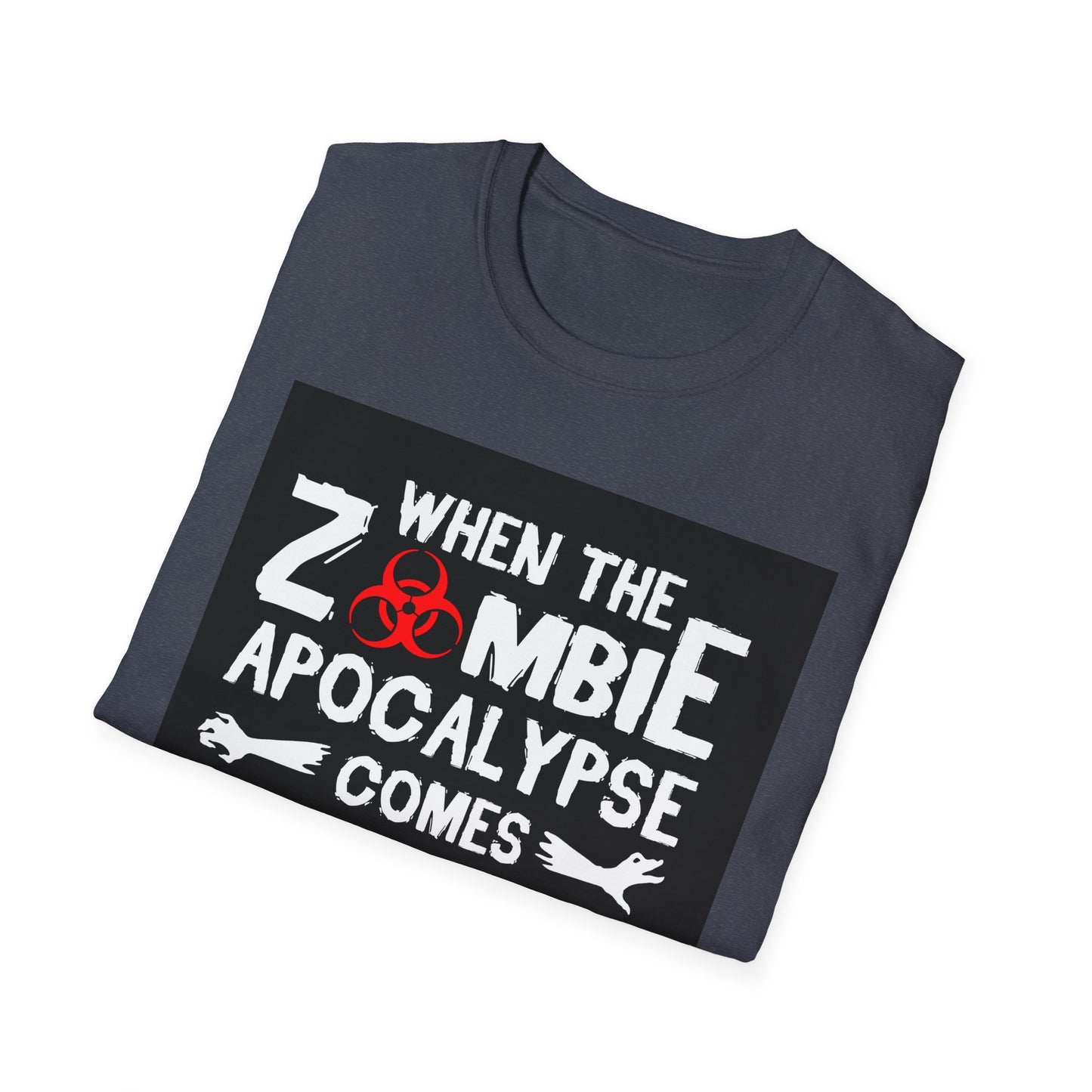 Marine Zombie Apocalypse T-Shirt — "When the Zombie Apocalypse Comes You'll Be Glad I'm a Marine"