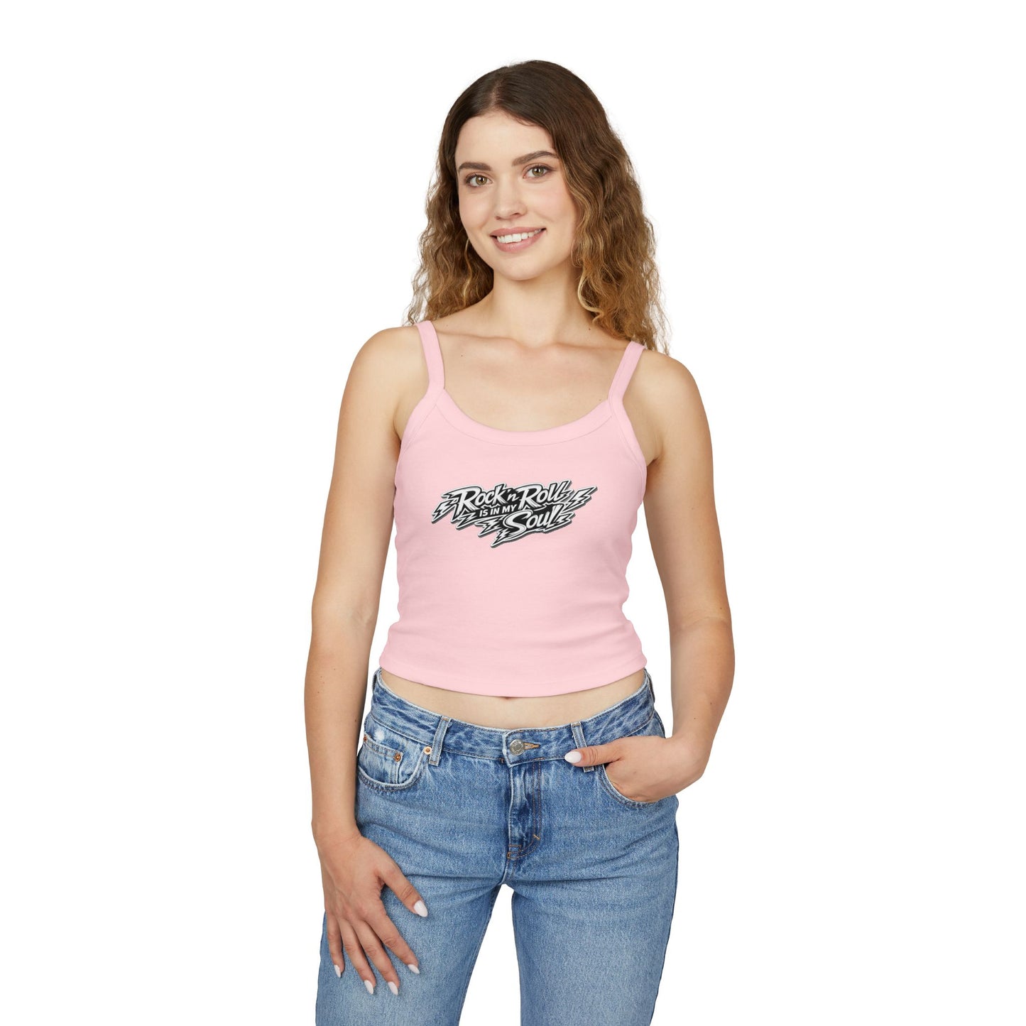 Rock & Roll Is In My Soul Spaghetti Tank