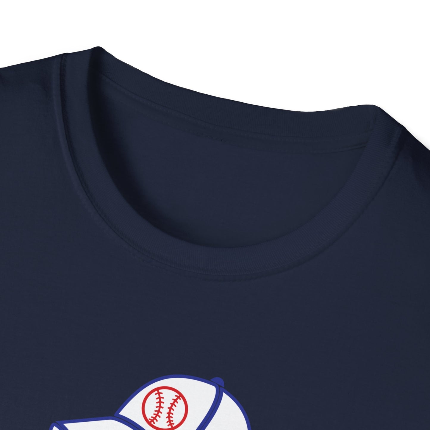 Baseball Coach T-Shirt — Vintage Cap & Bat Design