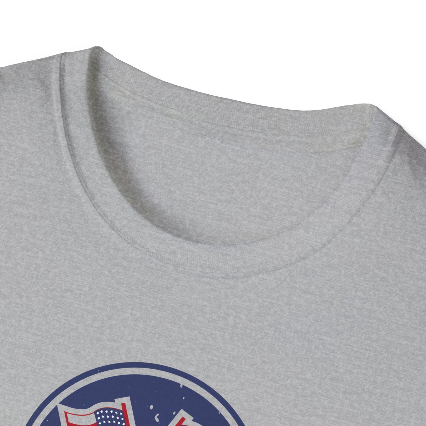 American Patriot T-Shirt — Vintage Flag Logo Tee