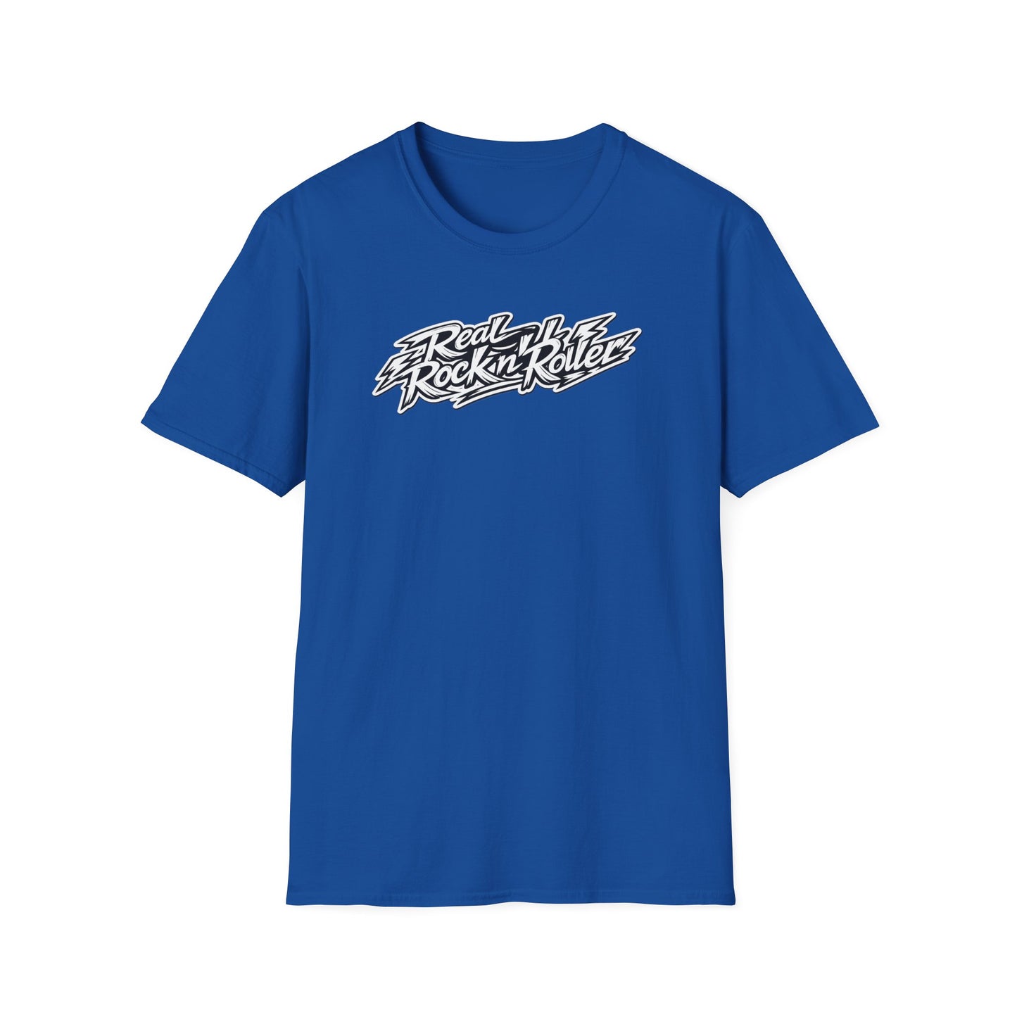 "Rock n Roll Is In My Soul" Signiture Graphic T-Shirt — "Real Rock n Roller" Retro Band Tee