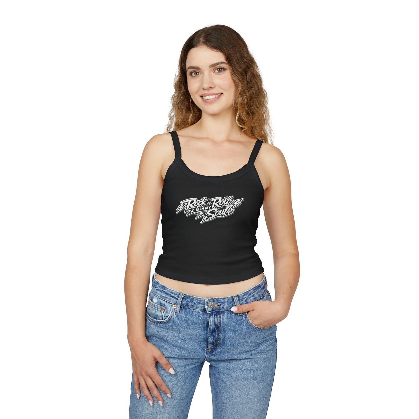 Rock & Roll Is In My Soul Spaghetti Tank