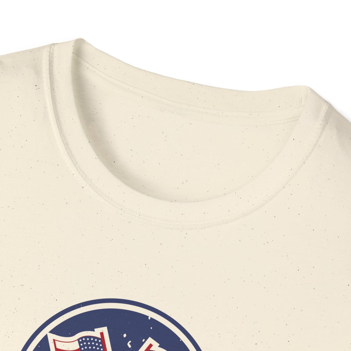 American Patriot T-Shirt — Vintage Flag Logo Tee