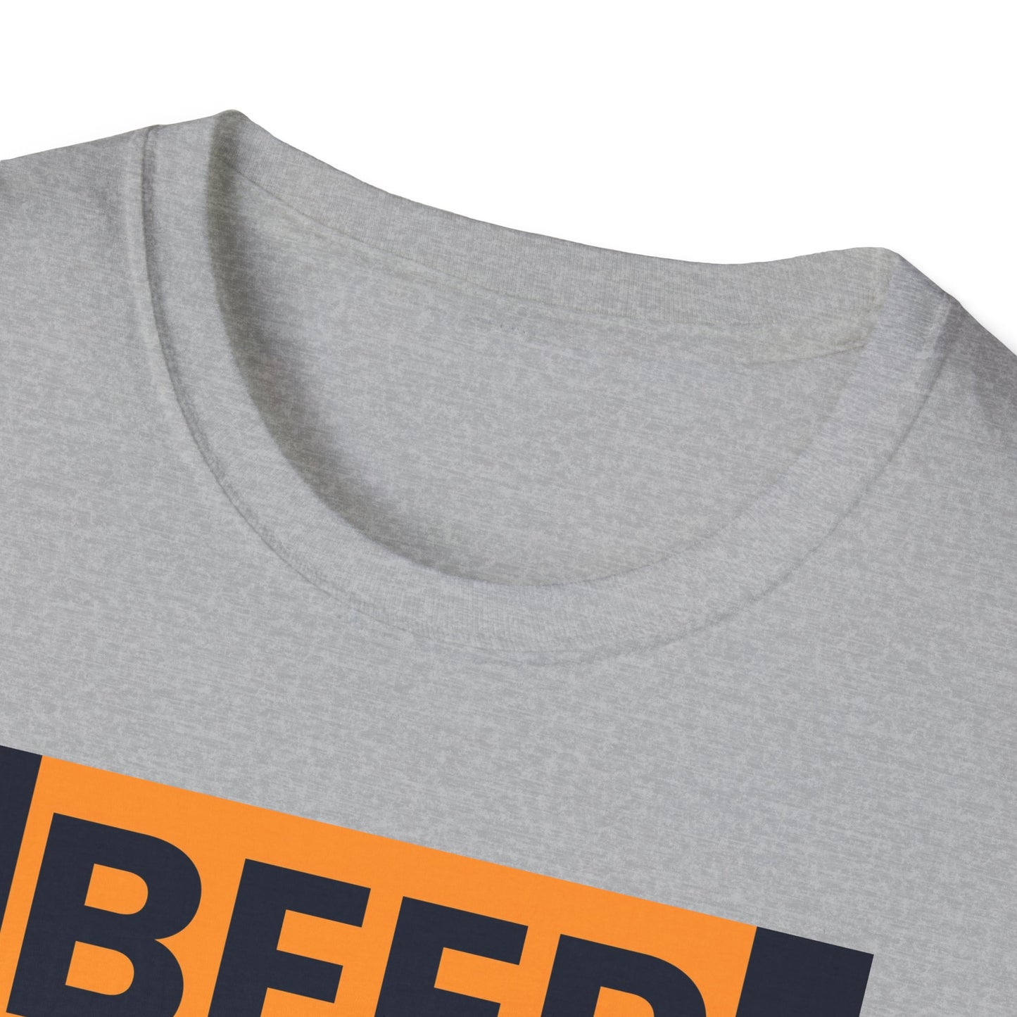 Beer It Never Broke My Heart T-Shirt — Funny Beer Quote Tee for Beer Lovers