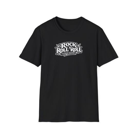 Rock & Roll T-Shirt — "Distortion Is My Religion" Vintage Guitar Skull Tee