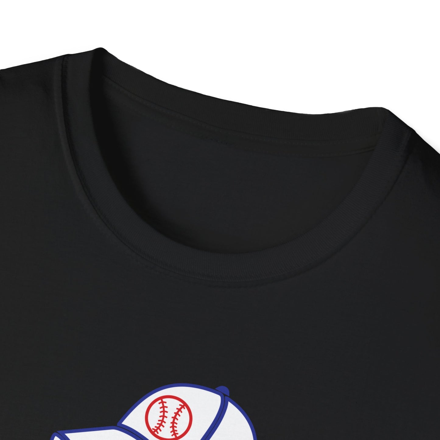 Baseball Coach T-Shirt — Vintage Cap & Bat Design