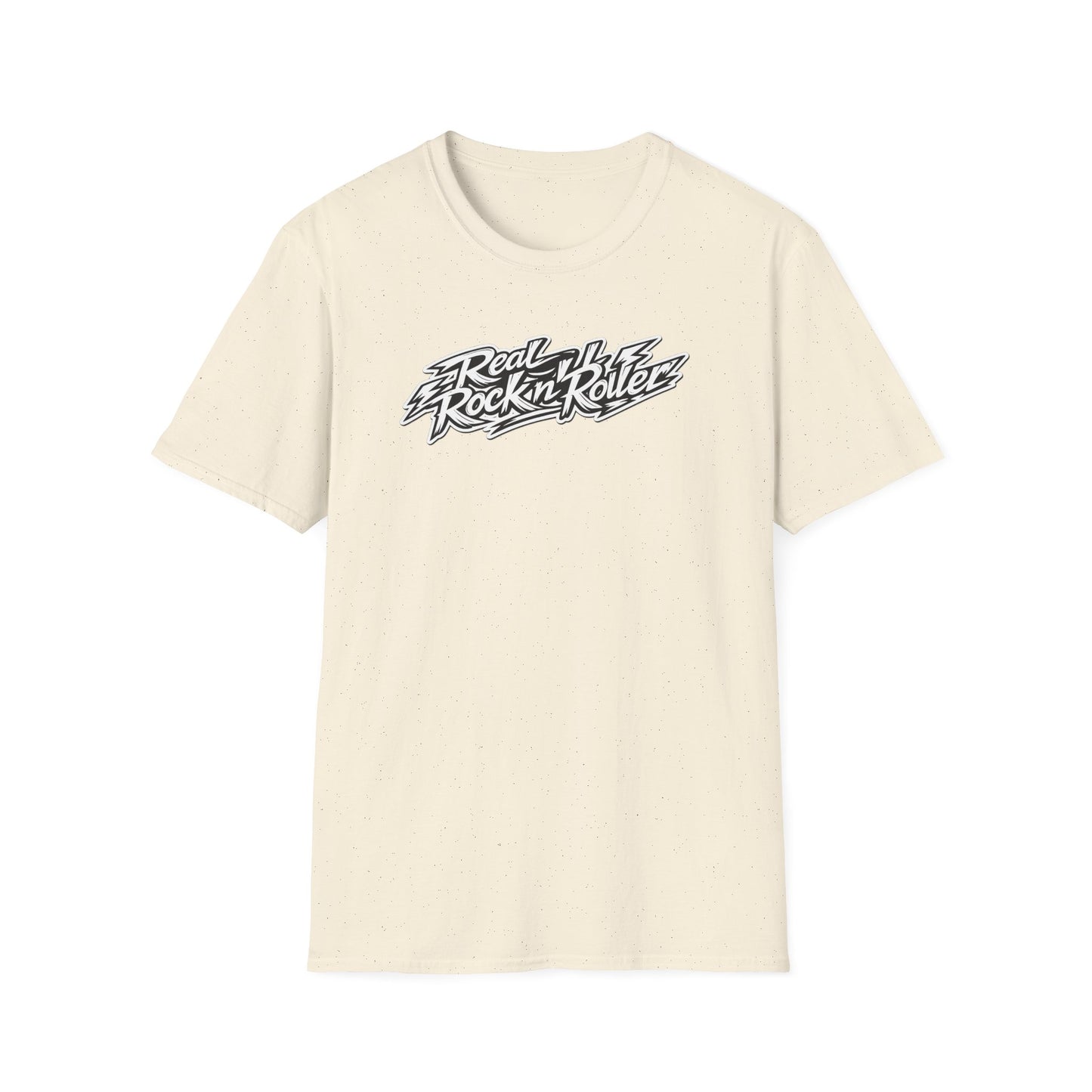 "Rock n Roll Is In My Soul" Signiture Graphic T-Shirt — "Real Rock n Roller" Retro Band Tee