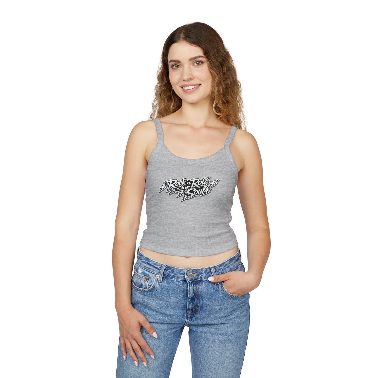 Rock & Roll Is In My Soul Spaghetti Tank
