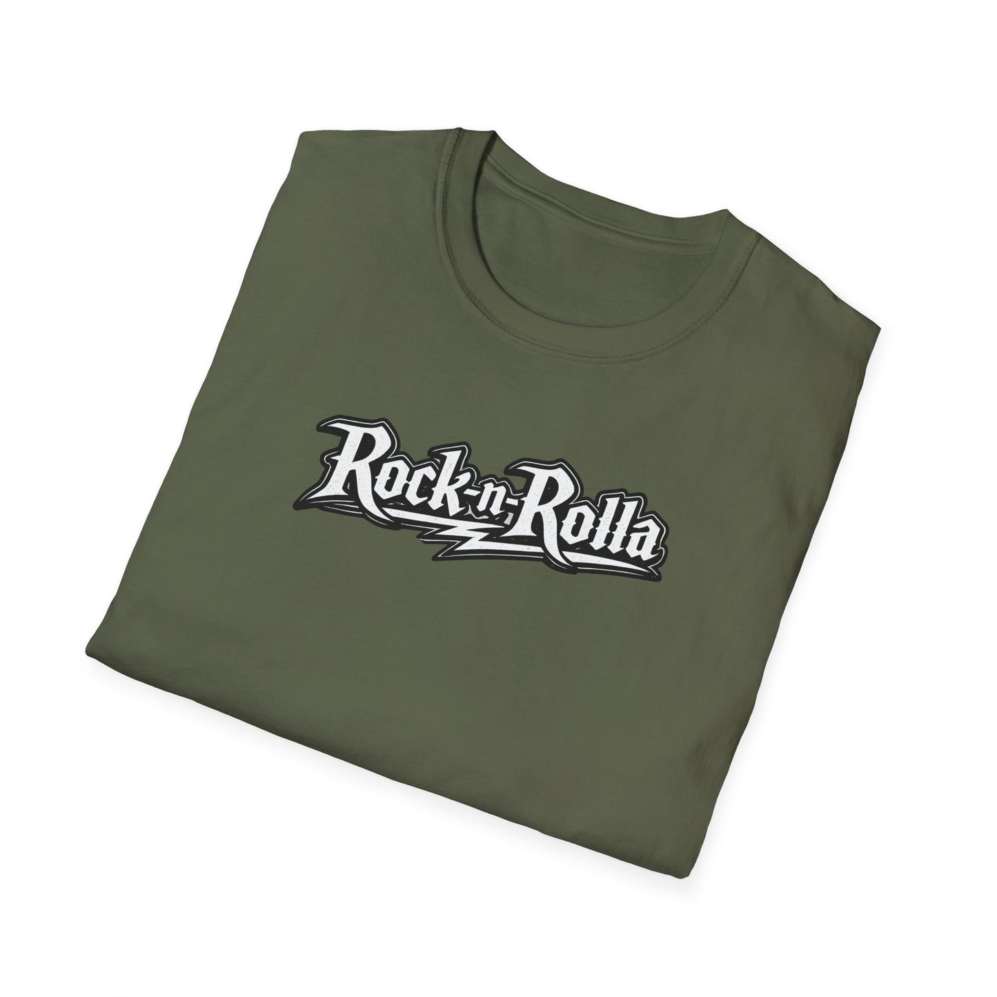 Rock-n-Rolla Vintage Soul T-Shirt — Retro Skull & Guitars Graphic Tee