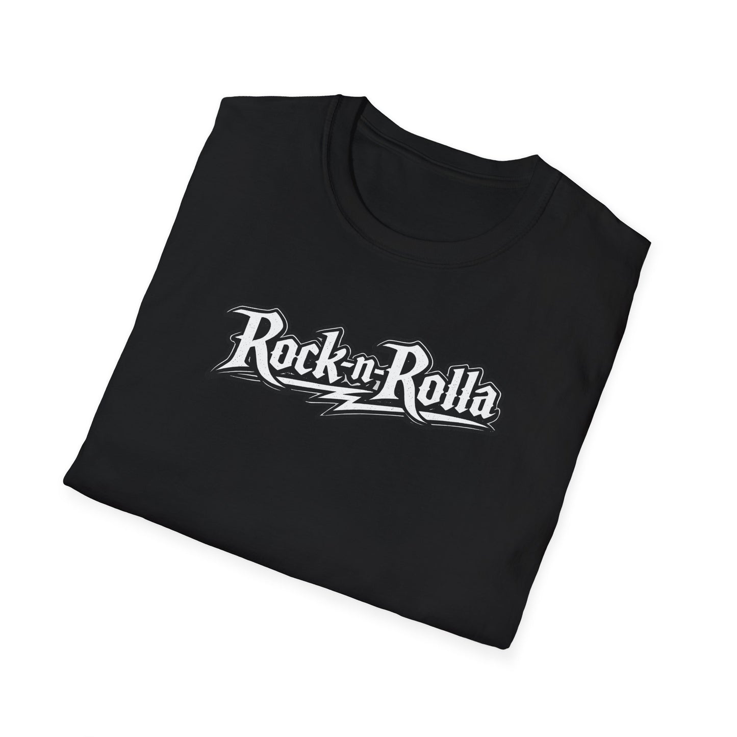 Rock-n-Rolla Tee — "Louder Than My Demons" Skull Rock T-Shirt
