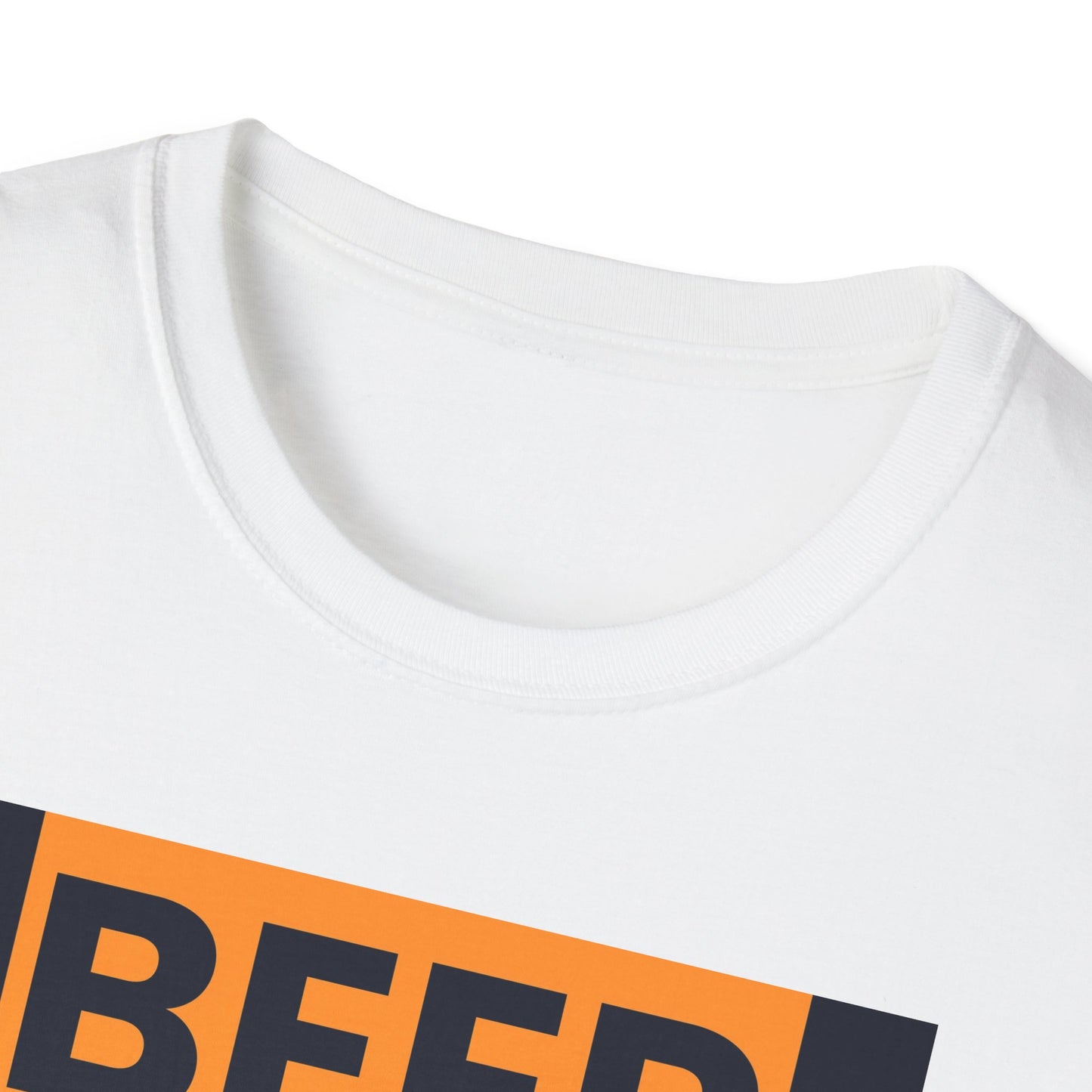 Beer It Never Broke My Heart T-Shirt — Funny Beer Quote Tee for Beer Lovers