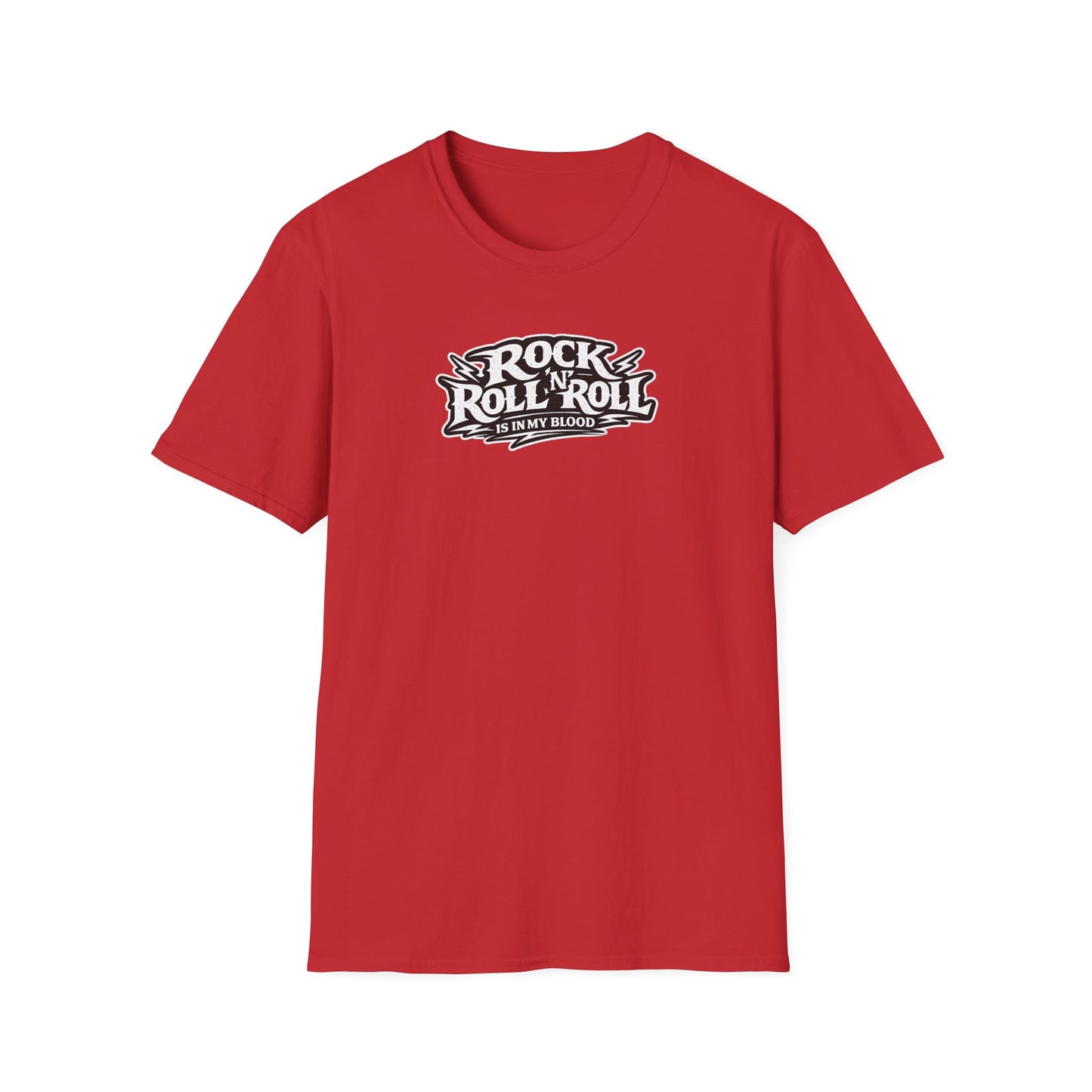 Rock & Roll T-Shirt — "Distortion Is My Religion" Vintage Guitar Skull Tee