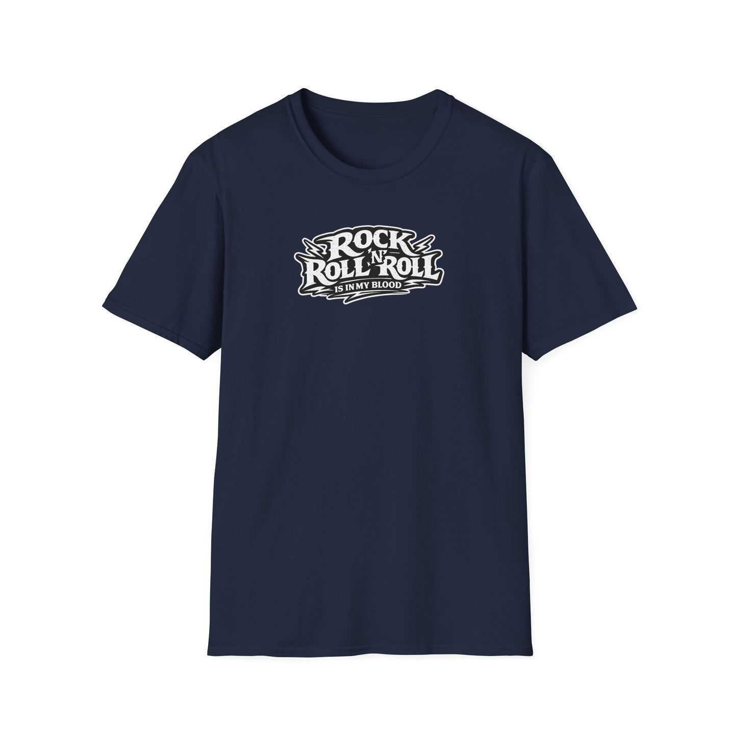 Rock & Roll T-Shirt — "Distortion Is My Religion" Vintage Guitar Skull Tee