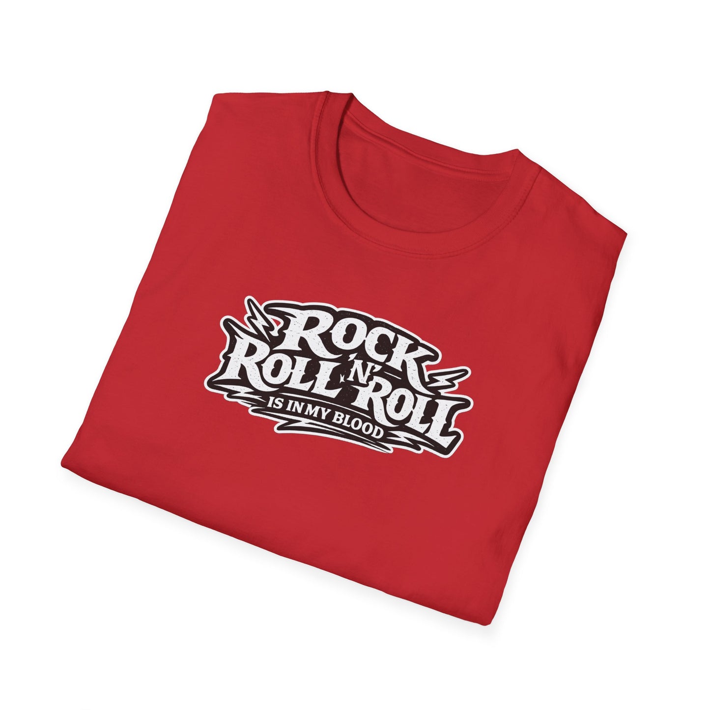 Rock & Roll T‑Shirt — “Sleep All Day, Rock All Night” Vintage Skull Band Tee