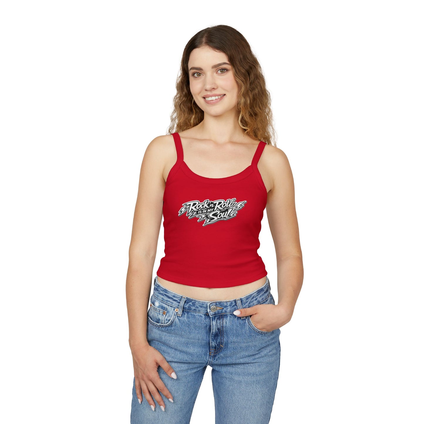 Rock & Roll Is In My Soul Spaghetti Tank