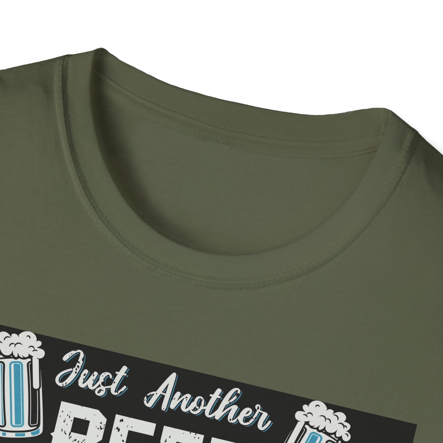 Fishing & Beer T-Shirt — "Just Another Beer Drinker With A Fishing Problem" Graphic Tee